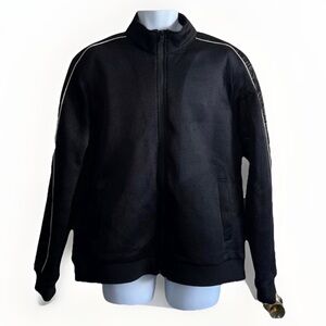 ⭐️ Offer B2G2! BUY 2 GET 2 FREE! 
Forever 21 Men Black Mesh Bomber Jacket